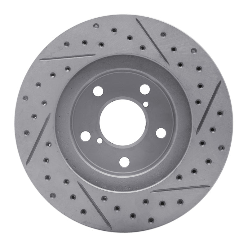 DFC 90 - 01 Subaru Impreza Front Left Drilled & Slotted Geoperformance Rotor | dfc830 - 13007L - JDMuscleSPK992194