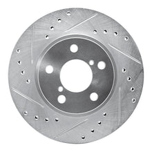 DFC 90 - 01 Subaru Impreza Front Left Drilled & Slotted Silver Brake Rotor | dfc631 - 13007L - JDMuscleSPK922251