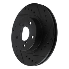 DFC 90 - 01 Subaru Impreza Front Right Drilled & Slotted Black Brake Rotor | dfc633 - 13007R - JDMuscleSPK927212