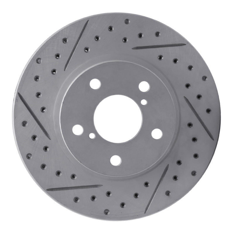 DFC 90 - 01 Subaru Impreza Front Right Drilled & Slotted Geoperformance Rotor | dfc830 - 13007R - JDMuscleSPK992195