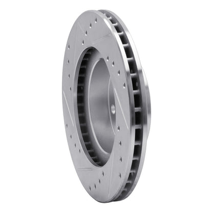 DFC 90 - 01 Subaru Impreza Front Right Drilled & Slotted Silver Brake Rotor | dfc631 - 13007R - JDMuscleSPK922252