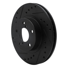 DFC 90 - 01 Subaru Legacy Front Left Drilled & Slotted Black Brake Rotor | dfc633 - 13007L - JDMuscleSPK927211