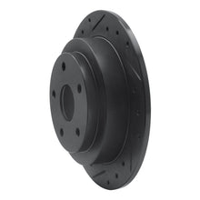 DFC 92 - 97 Subaru SVX Rear Left Drilled & Slotted Black Brake Rotor | dfc633 - 13012L - JDMuscleSPK927219