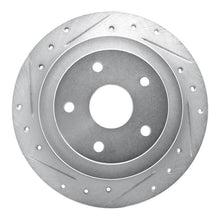 DFC 92 - 97 Subaru SVX Rear Left Drilled & Slotted Silver Brake Rotor | dfc631 - 13012L - JDMuscleSPK922261