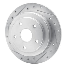 DFC 92 - 97 Subaru SVX Rear Left Drilled & Slotted Silver Brake Rotor | dfc631 - 13012L - JDMuscleSPK922261