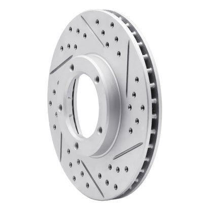 DFC 95 - 04 Toyota Tacoma Front Right Drilled & Slotted Geoperformance Rotor | dfc830 - 76120R - JDMuscleSPK999859