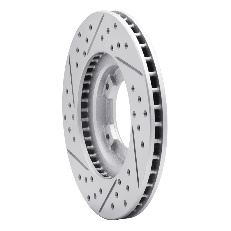 DFC 95 - 04 Toyota Tacoma Front Right Drilled & Slotted Geoperformance Rotor | dfc830 - 76120R - JDMuscleSPK999859