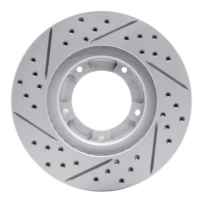 DFC 95 - 04 Toyota Tacoma Front Right Drilled & Slotted Geoperformance Rotor | dfc830 - 76120R - JDMuscleSPK999859