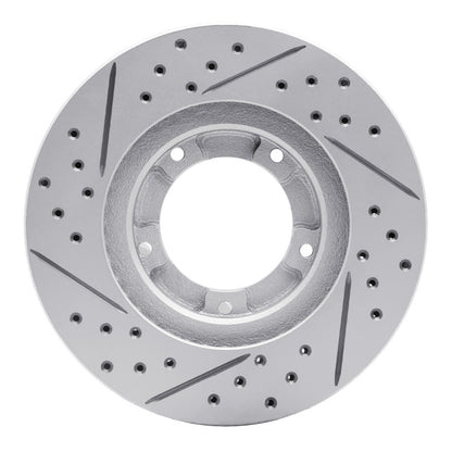 DFC 95 - 04 Toyota Tacoma Front Right Drilled & Slotted Geoperformance Rotor | dfc830 - 76120R - JDMuscleSPK999859