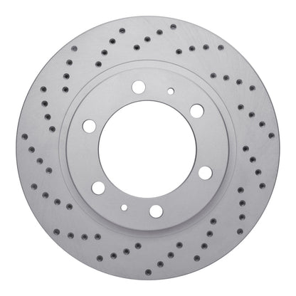 DFC Front Left Drilled Geoperformance Rotor for Toyota Fortuner (Latin America) 03 - 23 | Part DFC820 - 76128L | dfc820 - 76128L - JDMuscleSPK996861