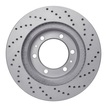 DFC Front Left Drilled Geoperformance Rotor for Toyota Fortuner (Latin America) 03 - 23 | Part DFC820 - 76128L | dfc820 - 76128L - JDMuscleSPK996861