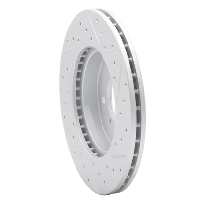 DFC Front Left Drilled & Slotted Geoperformance Rotor for 2012 - 2018 Toyota Yaris (USA/Canada) – Part Number DFC830 - 76088L | dfc830 - 76088L - JDMuscleSPK999841