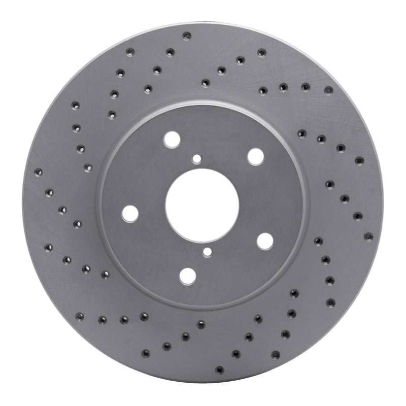 DFC Geoperformance Front Left Drilled Brake Rotor for Subaru Legacy 2015 - 2019 | dfc820 - 13026L - JDMuscleSPK969640