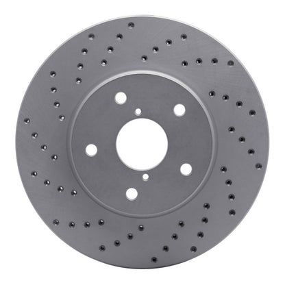 DFC Geoperformance Front Left Drilled Brake Rotor for Subaru Legacy 2015 - 2019 | dfc820 - 13026L - JDMuscleSPK969640