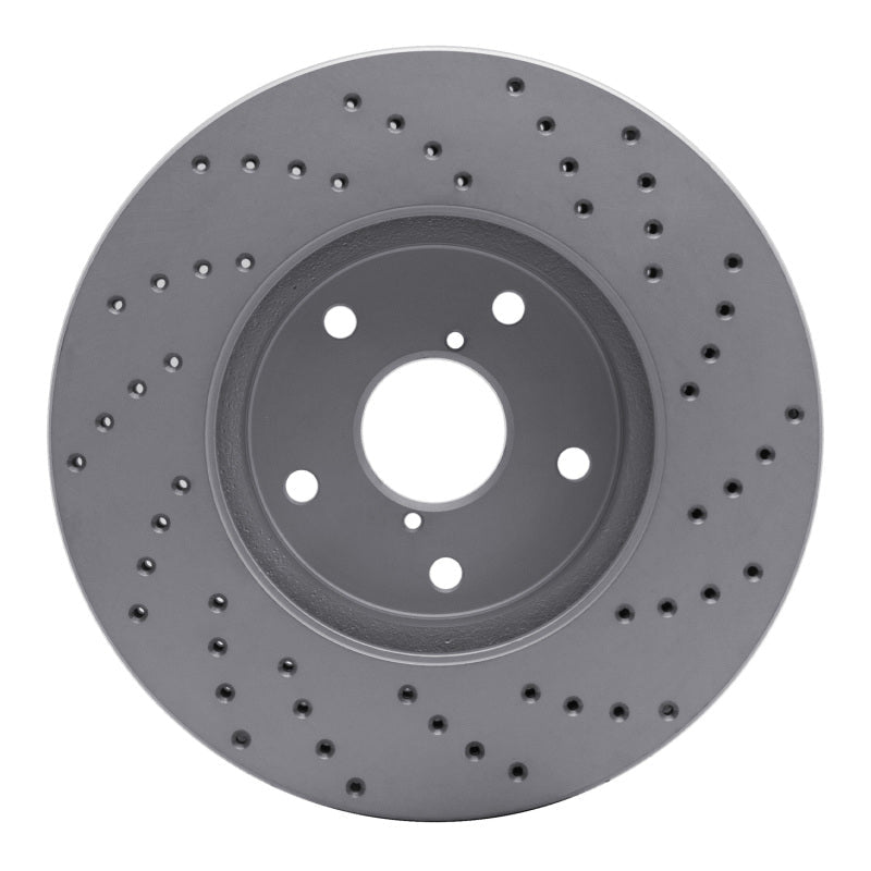 DFC Geoperformance Front Left Drilled Brake Rotor for Subaru Legacy 2015 - 2019 | dfc820 - 13026L - JDMuscleSPK969640