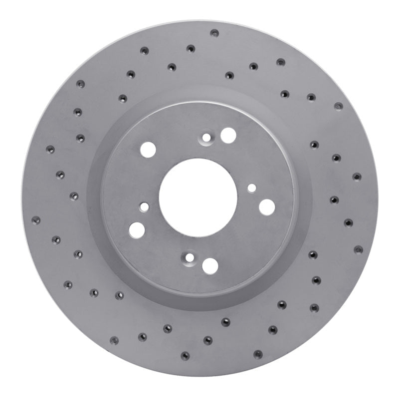 DFC Geoperformance Front Left Drilled Rotor for Honda CR - V 2012 - 2016 | dfc820 - 59057L - JDMuscleSPK996116