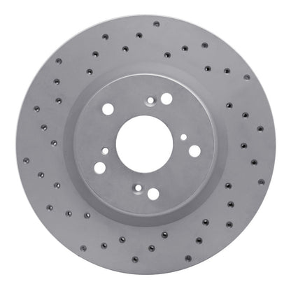 DFC Geoperformance Front Left Drilled Rotor for Honda CR - V 2012 - 2016 | dfc820 - 59057L - JDMuscleSPK996116