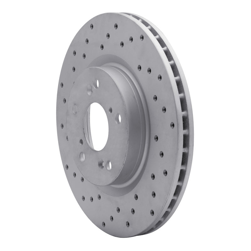 DFC Geoperformance Front Left Drilled Rotor for Honda CR - V 2012 - 2016 | dfc820 - 59057L - JDMuscleSPK996116