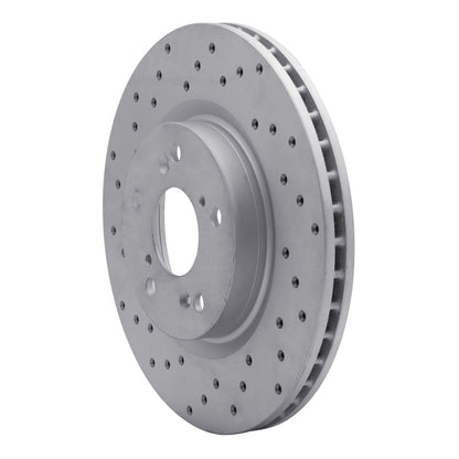 DFC Geoperformance Front Left Drilled Rotor for Honda CR - V 2012 - 2016 | dfc820 - 59057L - JDMuscleSPK996116