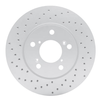 DFC Geoperformance Front Left Drilled Rotor for Honda Odyssey 2005 - 2010 | dfc820 - 59049L - JDMuscleSPK996100