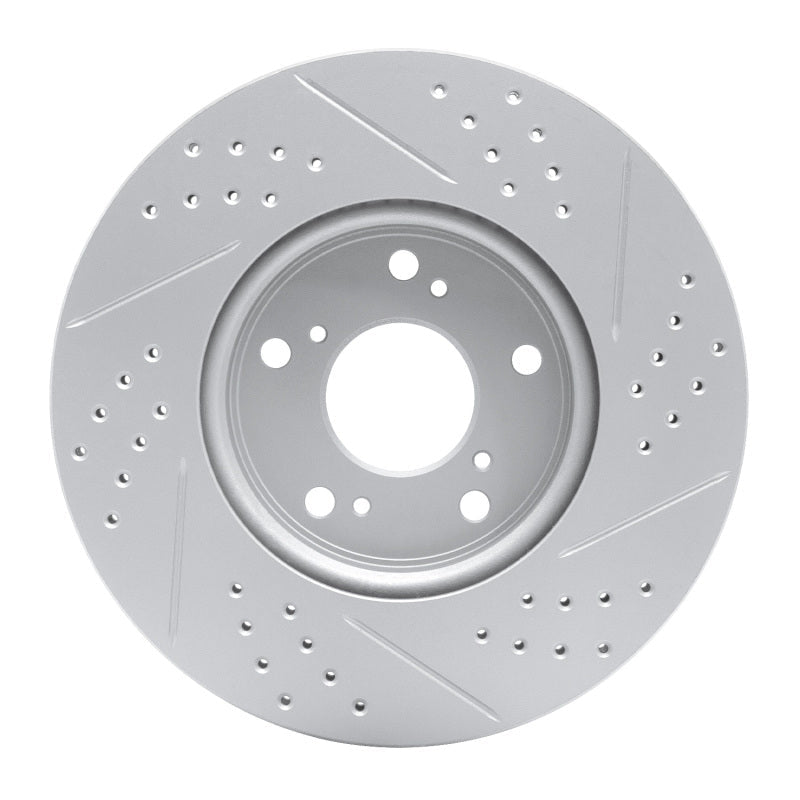 DFC Geoperformance Front Left Drilled & Slotted Rotor for Honda Accord 2013 - 2022 | dfc830 - 59039L - JDMuscleSPK999042