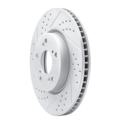 DFC Geoperformance Front Left Drilled & Slotted Rotor for Honda Accord 2013 - 2022 | dfc830 - 59039L - JDMuscleSPK999042