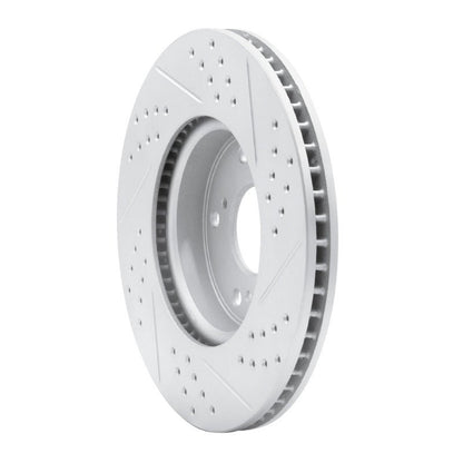 DFC Geoperformance Front Left Drilled & Slotted Rotor for Honda Accord 2013 - 2022 | dfc830 - 59039L - JDMuscleSPK999042