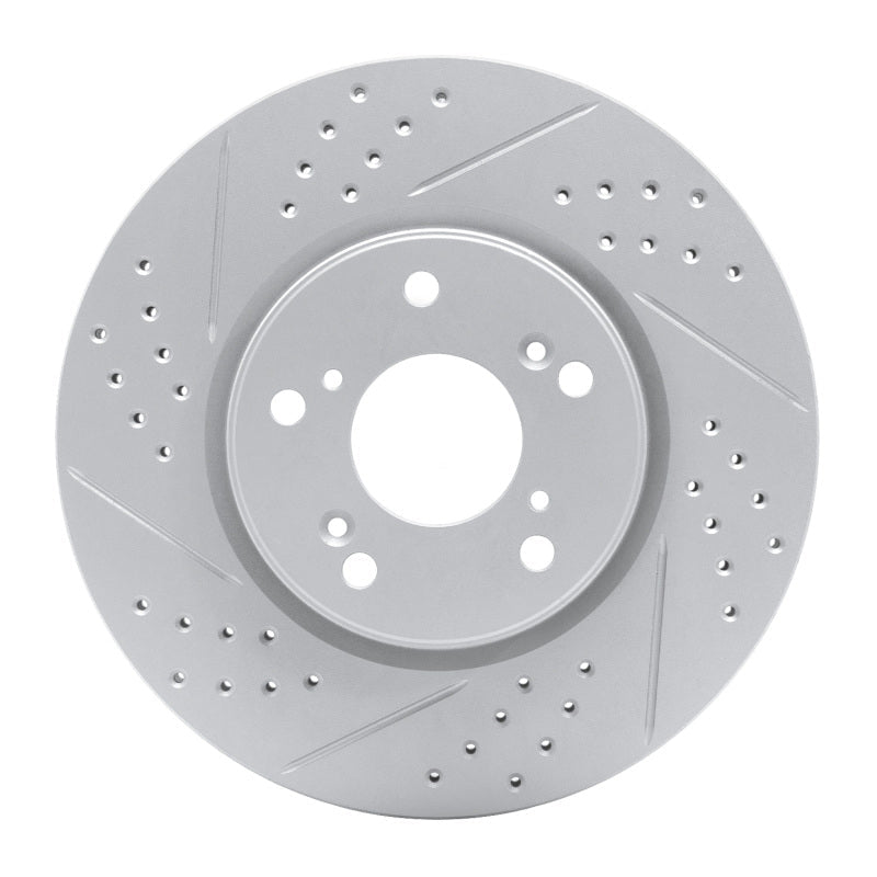 DFC Geoperformance Front Left Drilled & Slotted Rotor for Honda Accord 2013 - 2022 | dfc830 - 59039L - JDMuscleSPK999042