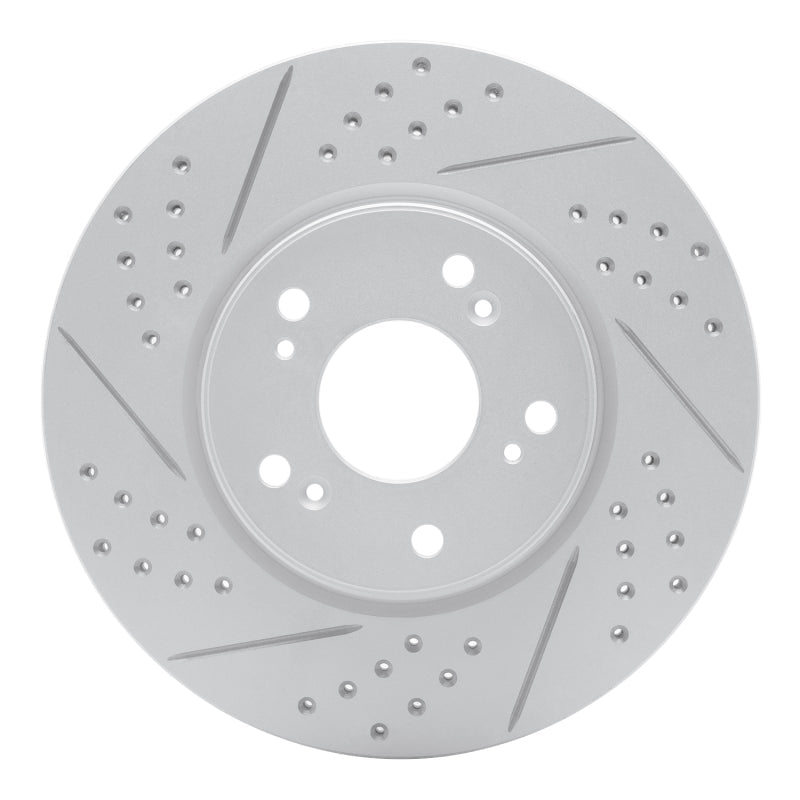 DFC Geoperformance Front Left Drilled & Slotted Rotor for Honda Civic Sedan 2013 - 2026 - Part Number DFC830 - 59037L | dfc830 - 59037L - JDMuscleSPK999038