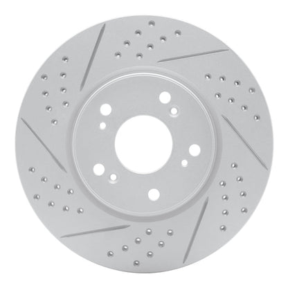 DFC Geoperformance Front Left Drilled & Slotted Rotor for Honda Civic Sedan 2013 - 2026 - Part Number DFC830 - 59037L | dfc830 - 59037L - JDMuscleSPK999038