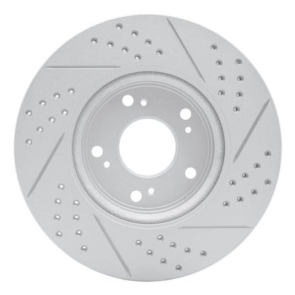 DFC Geoperformance Front Left Drilled & Slotted Rotor for Honda Civic Sedan 2013 - 2026 - Part Number DFC830 - 59037L | dfc830 - 59037L - JDMuscleSPK999038