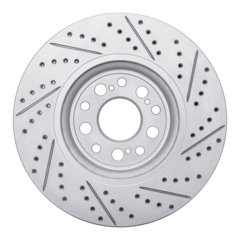 DFC Geoperformance Front Left Drilled & Slotted Rotor for Honda Clarity 2017 - 2021 | dfc830 - 59069L - JDMuscleSPK999785