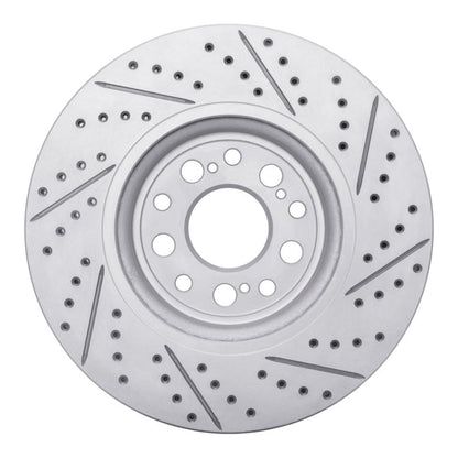 DFC Geoperformance Front Left Drilled & Slotted Rotor for Honda Clarity 2017 - 2021 | dfc830 - 59069L - JDMuscleSPK999785
