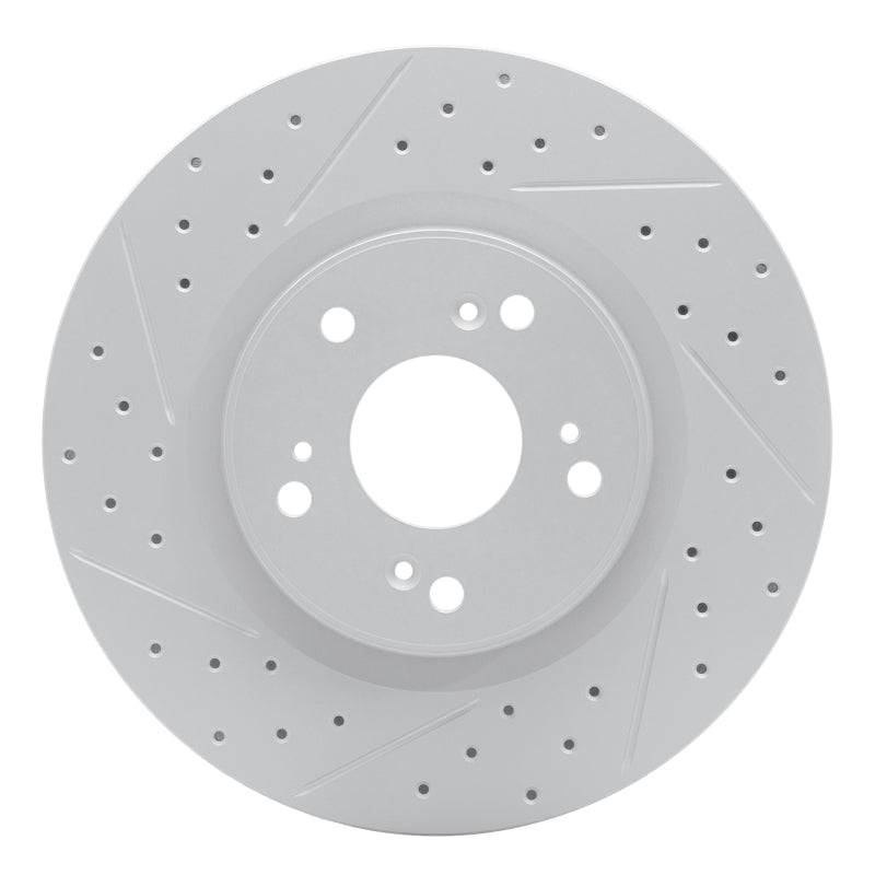 DFC Geoperformance Front Left Drilled & Slotted Rotor for Honda CR - V 2012 - 2016 | dfc830 - 59057L - JDMuscleSPK999067