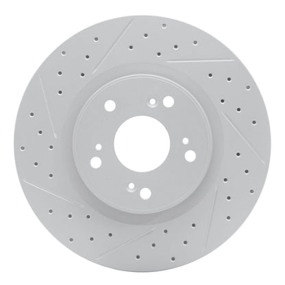 DFC Geoperformance Front Left Drilled & Slotted Rotor for Honda CR - V 2012 - 2016 | dfc830 - 59057L - JDMuscleSPK999067