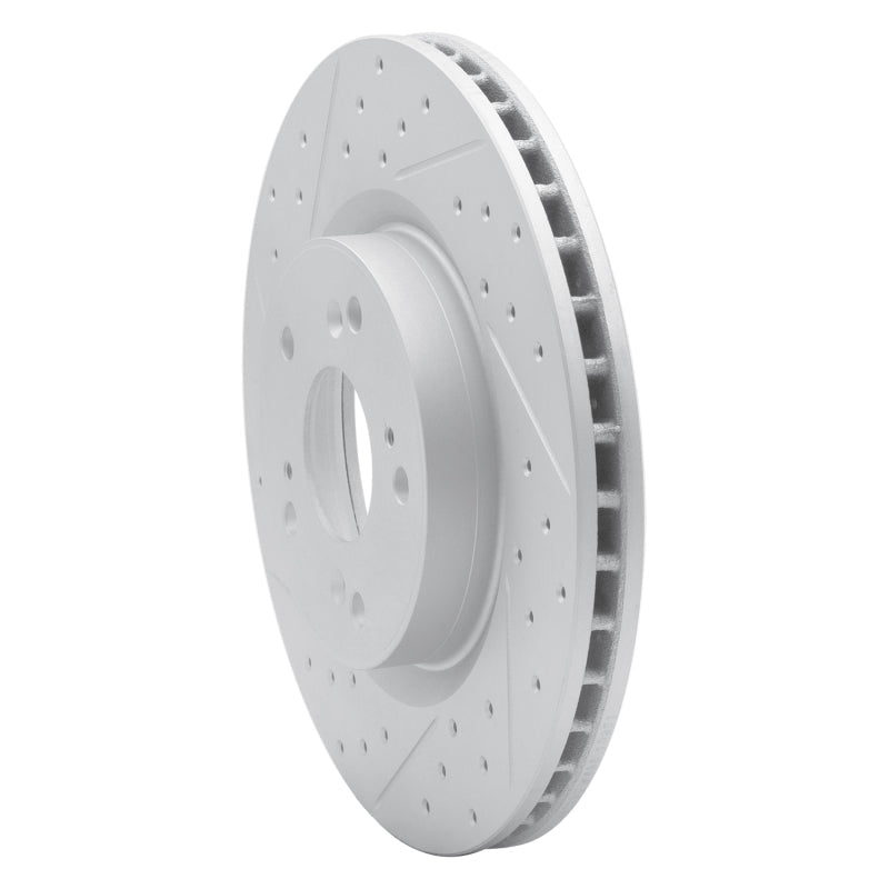 DFC Geoperformance Front Left Drilled & Slotted Rotor for Honda CR - V 2012 - 2016 | dfc830 - 59057L - JDMuscleSPK999067