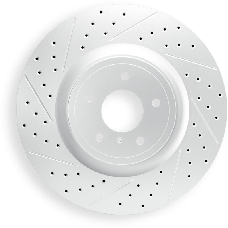 DFC Geoperformance Front Left Drilled & Slotted Rotor for Honda CR - V 2023 - 2026 - Part Number DFC830 - 59074L | dfc830 - 59074L - JDMuscleSPK999095
