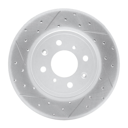 DFC Geoperformance Front Left Drilled & Slotted Rotor for Honda Fit 2015 - 2020 | dfc830 - 59038L - JDMuscleSPK999040