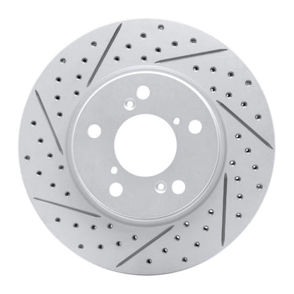 DFC Geoperformance Front Left Drilled & Slotted Rotor for Honda Odyssey 2005 - 2010 | dfc830 - 59049L - JDMuscleSPK992297