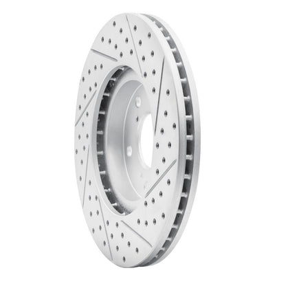 DFC Geoperformance Front Left Drilled & Slotted Rotor for Honda Ridgeline 2006 - 2014 | dfc830 - 59051L - JDMuscleSPK999061