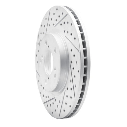DFC Geoperformance Front Left Drilled & Slotted Rotor for Honda Ridgeline 2006 - 2014 | dfc830 - 59051L - JDMuscleSPK999061