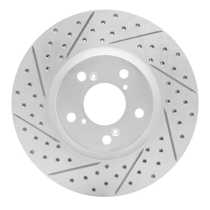 DFC Geoperformance Front Left Drilled & Slotted Rotor for Honda Ridgeline 2006 - 2014 | dfc830 - 59051L - JDMuscleSPK999061