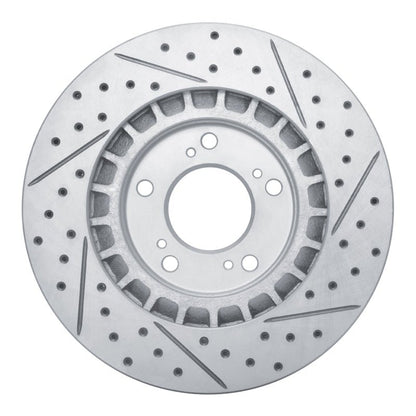 DFC Geoperformance Front Left Drilled & Slotted Rotor for Honda S2000 (2000 - 2009) | dfc830 - 59027L - JDMuscleSPK992288