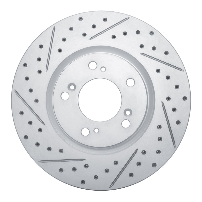 DFC Geoperformance Front Left Drilled & Slotted Rotor for Honda S2000 (2000 - 2009) | dfc830 - 59027L - JDMuscleSPK992288
