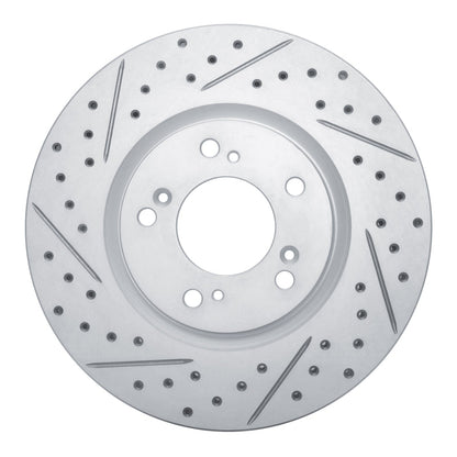 DFC Geoperformance Front Left Drilled & Slotted Rotor for Honda S2000 (2000 - 2009) | dfc830 - 59027L - JDMuscleSPK992288