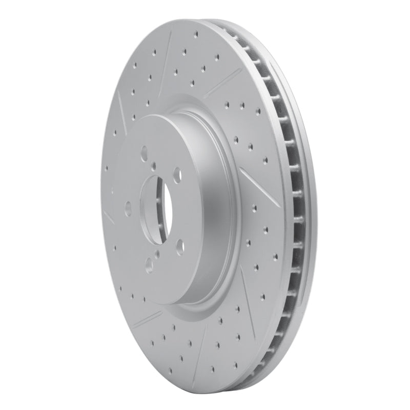 DFC Geoperformance Front Left Drilled & Slotted Rotor for Subaru Forester 2005 - 2018 | dfc830 - 13018L - JDMuscleSPK997332