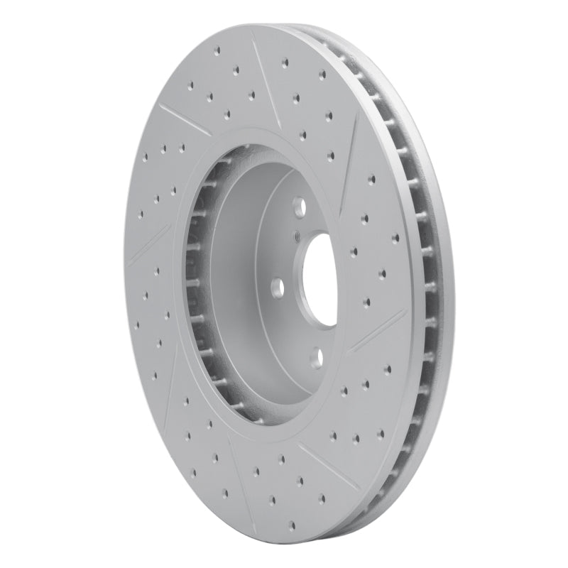 DFC Geoperformance Front Left Drilled & Slotted Rotor for Subaru Forester 2005 - 2018 | dfc830 - 13018L - JDMuscleSPK997332
