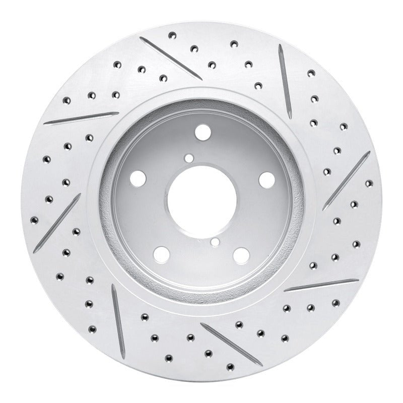 DFC Geoperformance Front Left Drilled & Slotted Rotor for Subaru Forester 2019 - 2024 | dfc830 - 13048L - JDMuscleSPK997377