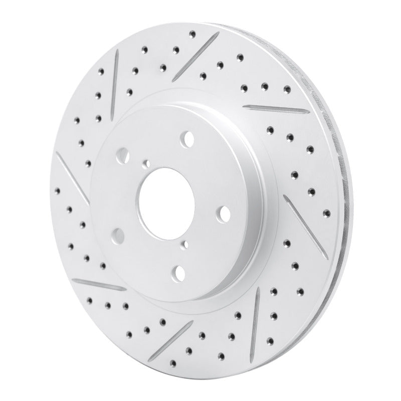 DFC Geoperformance Front Left Drilled & Slotted Rotor for Subaru Forester 2019 - 2024 | dfc830 - 13048L - JDMuscleSPK997377