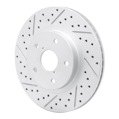 DFC Geoperformance Front Left Drilled & Slotted Rotor for Subaru Forester 2019 - 2024 | dfc830 - 13048L - JDMuscleSPK997377